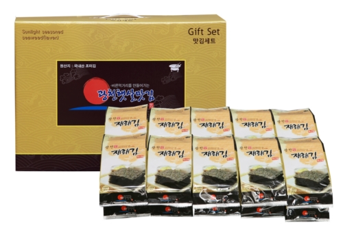 광천재래김 (소35봉/10박스)