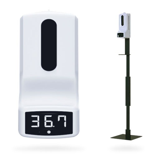 에어칼리브 비대면 발열체크기 손소독기 K9